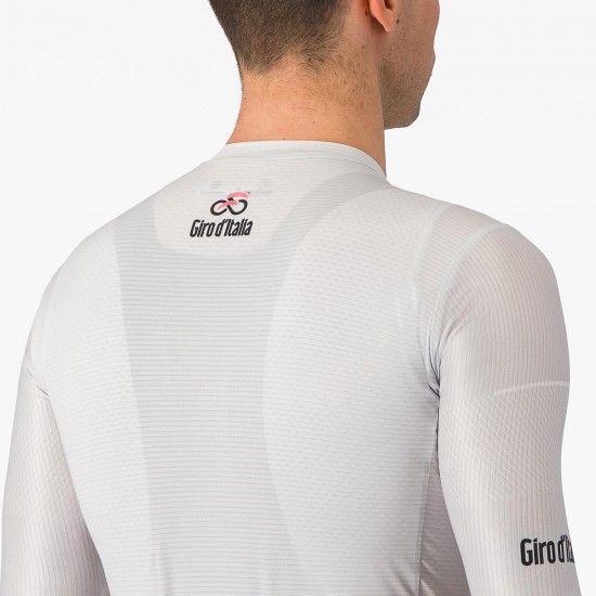 Maglia Abbigliamento Uomo Trofeo Giro d'Italia 2024-Grigio Argento Maglia Abbigliamento Uomo Trofeo Giro d'Italia 2024-Grigio Argento