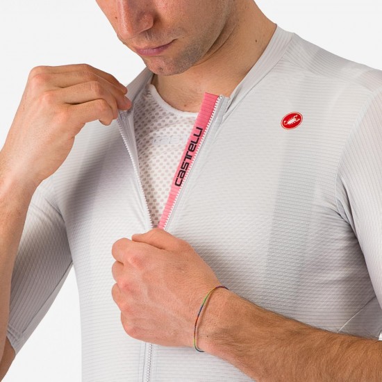 Maglia Abbigliamento Uomo Trofeo Giro d'Italia 2024-Grigio Argento Maglia Abbigliamento Uomo Trofeo Giro d'Italia 2024-Grigio Argento