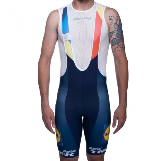 Uomo Abbigliamento: Salopette Santini Lidl Trek 2024