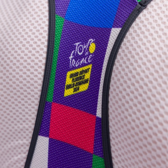 Abbigliamento uomo Salopette Santini Tour de France 2024-Firenze Abbigliamento uomo Salopette Santini Tour de France 2024-Firenze