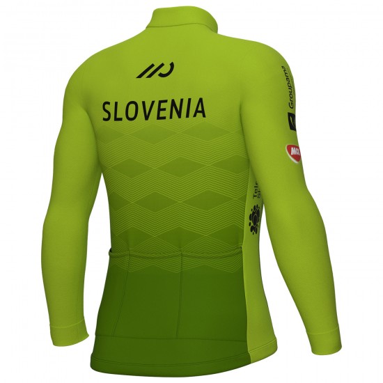 Maglia a maniche lunghe della Nazionale Slovena Maschile 2024 Maglia a maniche lunghe della Nazionale Slovena Maschile 2024