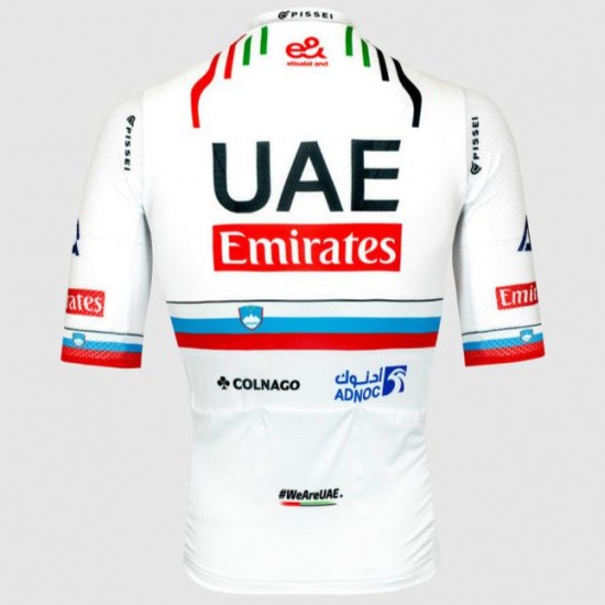 Maglia magistrale Pissei Team UAE 2024 da uomo-Campione sloveno Maglia magistrale Pissei Team UAE 2024 da uomo-Campione sloveno