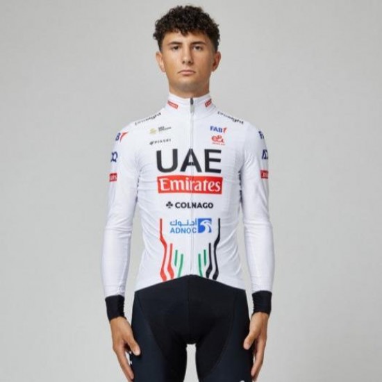 Maglia Pissei Team UAE 2024 da uomo a maniche lunghe Maglia Pissei Team UAE 2024 da uomo a maniche lunghe