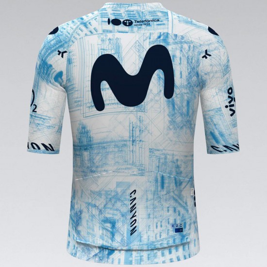 Abbigliamento uomo Maglia Team Movistar 2024 Infinity La Vuelta Abbigliamento uomo Maglia Team Movistar 2024 Infinity La Vuelta