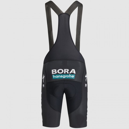 Salopette Sportful Bora Hansgrohe 2024 Pro Classic da uomo-Nero Salopette Sportful Bora Hansgrohe 2024 Pro Classic da uomo-Nero