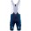 Abbigliamento uomo pantaloncini con bretelle da allenamento Team DSM Firmenich Postnl 2024