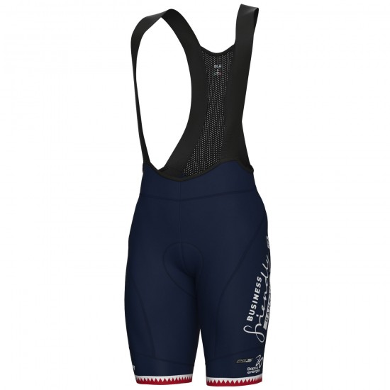 Abbigliamento uomo Pantaloncini con bretelle Ale Bahrain Victorious 2024 PRS-Campione di Serbia