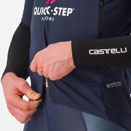 Abbigliamento uomo Maglia Castelli Soudal Quick-Step 2024 Gabba RoS 2 Abbigliamento uomo Maglia Castelli Soudal Quick-Step 2024 Gabba RoS 2