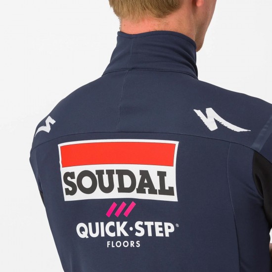 Abbigliamento uomo Giacca Castelli Soudal Quick-Step 2024 Perfetto RoS Abbigliamento uomo Giacca Castelli Soudal Quick-Step 2024 Perfetto RoS