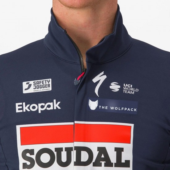 Abbigliamento uomo Giacca Castelli Soudal Quick-Step 2024 Perfetto RoS Abbigliamento uomo Giacca Castelli Soudal Quick-Step 2024 Perfetto RoS