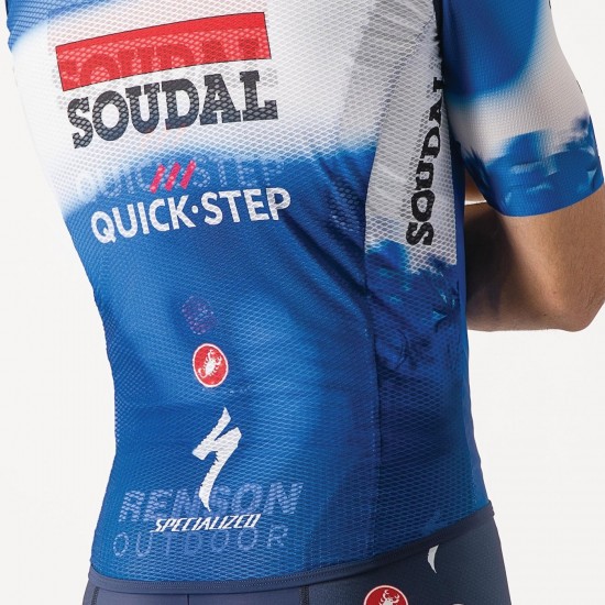 Abbigliamento uomo Gilet Castelli Soudal Gilet antivento Quick-Step 2024 Pro Light Abbigliamento uomo Gilet Castelli Soudal Gilet antivento Quick-Step 2024 Pro Light