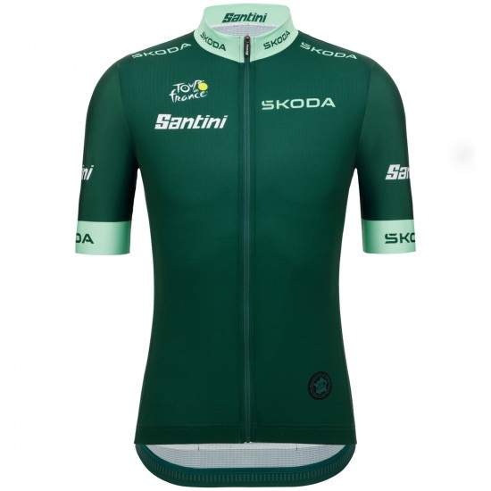 Abbigliamento Uomo Tour de France 2024 Fan Line Maglia Verde Abbigliamento Uomo Tour de France 2024 Fan Line Maglia Verde