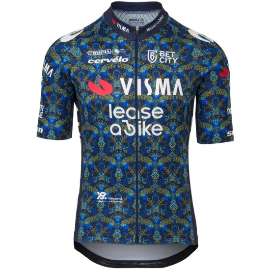 Abbigliamento donna: Maglia Team Visma Lease a Bike 2024 The Renaissance Agu-TDF