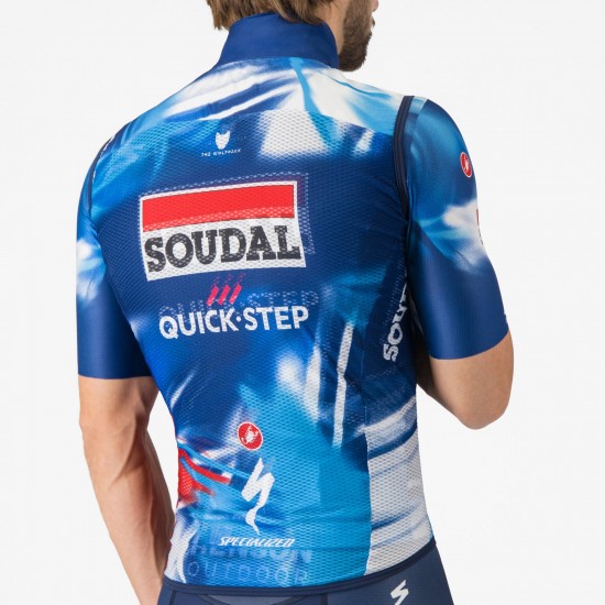 Abbigliamento uomo Gilet antivento Castelli Soudal Quick-Step 2025 Pro Light Abbigliamento uomo Gilet antivento Castelli Soudal Quick-Step 2025 Pro Light