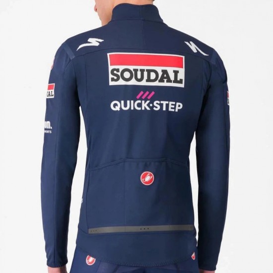 Abbigliamento Uomo Giacca Castelli Soudal Quick-Step 2025 Perfetto RoS 2 Abbigliamento Uomo Giacca Castelli Soudal Quick-Step 2025 Perfetto RoS 2
