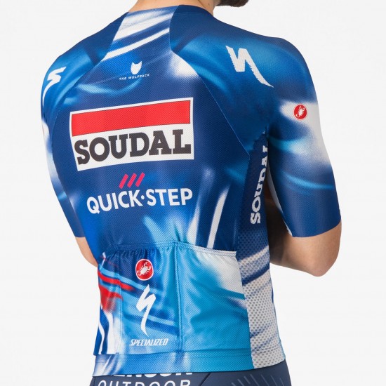 Abbigliamento uomo Maglia Castelli Soudal Quick-Step 2025 Climber's A/C Abbigliamento uomo Maglia Castelli Soudal Quick-Step 2025 Climber's A/C