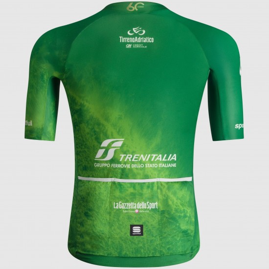 Maglia Sportful Tirreno Adriatico 2025 da uomo-Verde Maglia Sportful Tirreno Adriatico 2025 da uomo-Verde