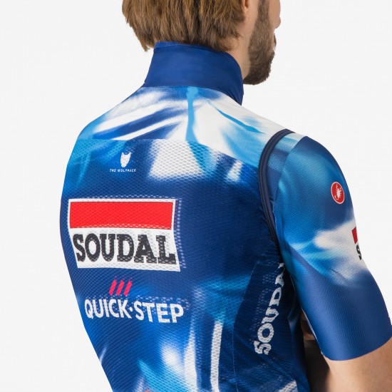 Abbigliamento uomo Gilet antivento Castelli Soudal Quick-Step 2025 Pro Light Abbigliamento uomo Gilet antivento Castelli Soudal Quick-Step 2025 Pro Light