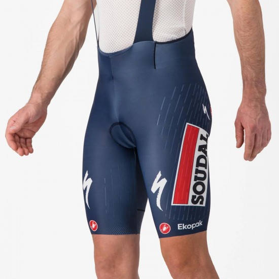 Abbigliamento uomo Calzamaglia con bretelle Castelli Soudal Quick-Step 2025 Free Aero Race S Abbigliamento uomo Calzamaglia con bretelle Castelli Soudal Quick-Step 2025 Free Aero Race S