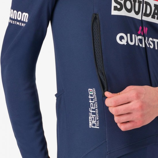 Abbigliamento Uomo Giacca Castelli Soudal Quick-Step 2025 Perfetto RoS 2 Abbigliamento Uomo Giacca Castelli Soudal Quick-Step 2025 Perfetto RoS 2