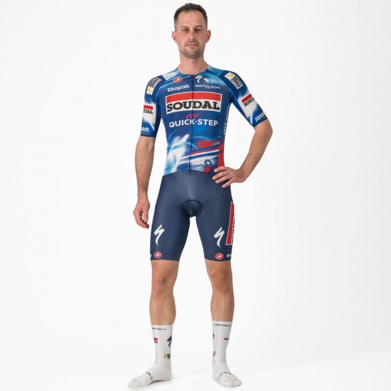 Abbigliamento uomo Maglia Castelli Soudal Quick-Step 2025 Aero Race 8S Abbigliamento uomo Maglia Castelli Soudal Quick-Step 2025 Aero Race 8S