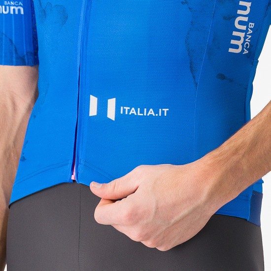 Abbigliamento uomo Maglia Giro d'Italia 2025 Race 8S blu Abbigliamento uomo Maglia Giro d'Italia 2025 Race 8S blu
