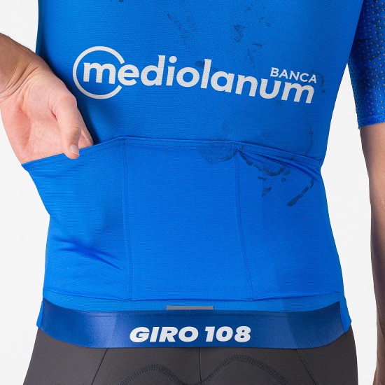 Abbigliamento uomo Maglia Giro d'Italia 2025 Race 8S blu Abbigliamento uomo Maglia Giro d'Italia 2025 Race 8S blu