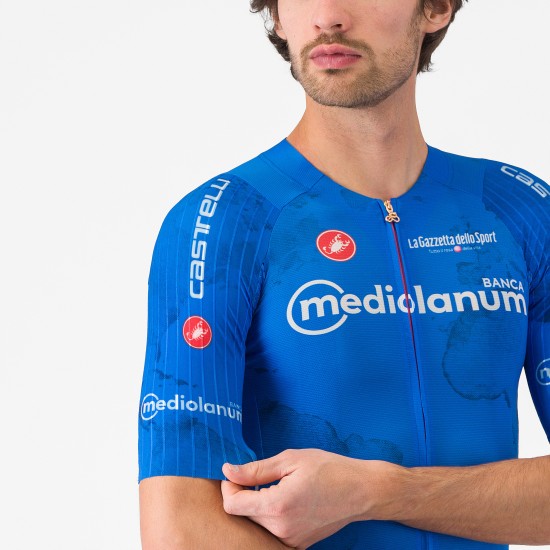 Abbigliamento uomo Maglia Giro d'Italia 2025 Race 8S blu Abbigliamento uomo Maglia Giro d'Italia 2025 Race 8S blu