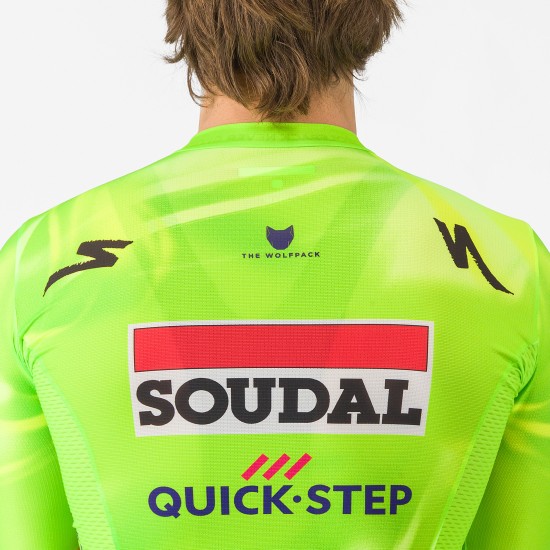 Abbigliamento uomo Maglia Castelli Soudal Quick-Step 2025 Competizione 3-Visibility 25 Abbigliamento uomo Maglia Castelli Soudal Quick-Step 2025 Competizione 3-Visibility 25