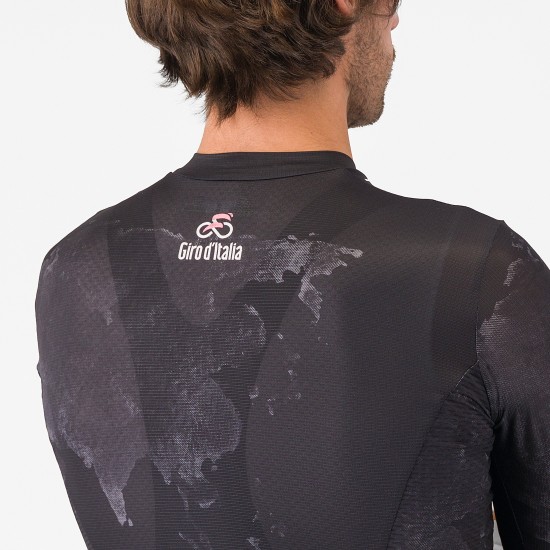 Abbigliamento Uomo Maglia Nera Giro d'Italia 2025 Competizione 3 Abbigliamento Uomo Maglia Nera Giro d'Italia 2025 Competizione 3