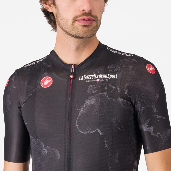 Abbigliamento Uomo Maglia Nera Giro d'Italia 2025 Competizione 3 Abbigliamento Uomo Maglia Nera Giro d'Italia 2025 Competizione 3