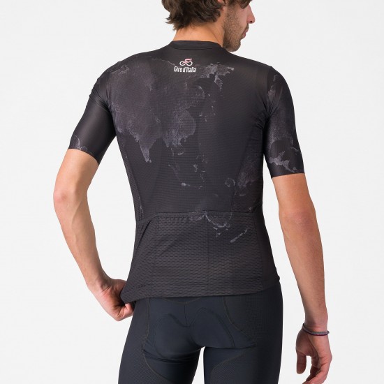 Abbigliamento Uomo Maglia Nera Giro d'Italia 2025 Competizione 3 Abbigliamento Uomo Maglia Nera Giro d'Italia 2025 Competizione 3