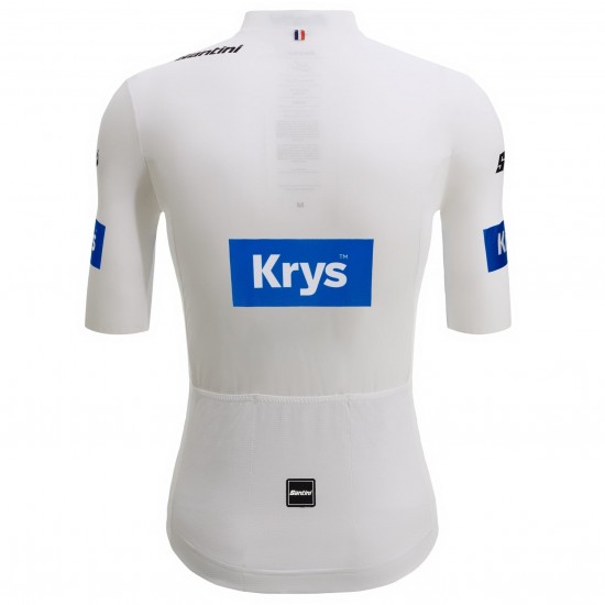Tour de France 2025 bianco da uomo Maglia ufficiale Tour de France 2025 bianco da uomo Maglia ufficiale