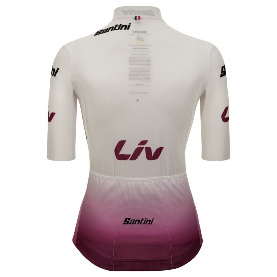Maglia Fan Line Tour de France 2025 bianca da donna Maglia Fan Line Tour de France 2025 bianca da donna