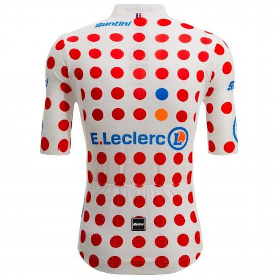 Maglia ufficiale Santini Points Tour de France 2025 da uomo Maglia ufficiale Santini Points Tour de France 2025 da uomo