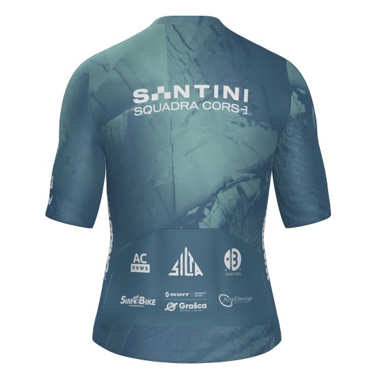 Maglia Santini Squadra Corse 2025 da uomo Maglia Santini Squadra Corse 2025 da uomo