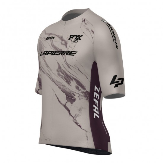Maglia Team Lapierre 2025 Santini da uomo Maglia Team Lapierre 2025 Santini da uomo