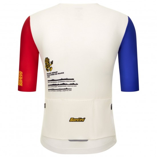 Maglia Santini Tour de France Grand Départ Lille da uomo Maglia Santini Tour de France Grand Départ Lille da uomo