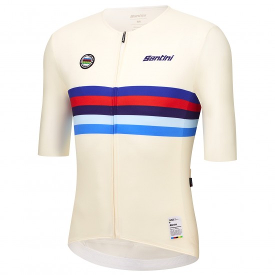 Maglia Santini Campione del Mondo UCI 2025 da uomo-Gran Bretagna Maglia Santini Campione del Mondo UCI 2025 da uomo-Gran Bretagna