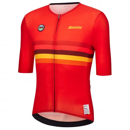 Abbigliamento Uomo Maglia Santini Campione del Mondo UCI 2025-Spagna Abbigliamento Uomo Maglia Santini Campione del Mondo UCI 2025-Spagna