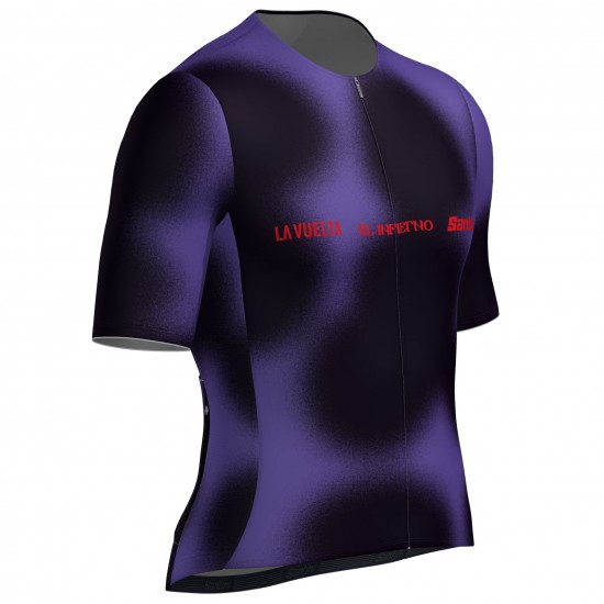Abbigliamento Uomo Maglia Santini Vuelta Espana 2025-Angliru Abbigliamento Uomo Maglia Santini Vuelta Espana 2025-Angliru