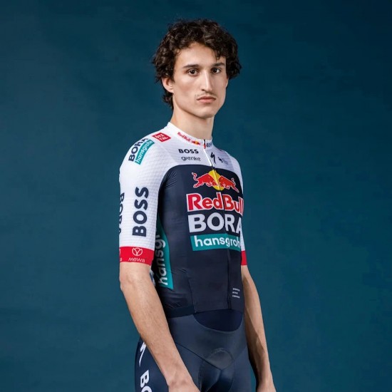 Maglia da gara Specialized Red Bull Bora-Hansgrohe 2025 da uomo Maglia da gara Specialized Red Bull Bora-Hansgrohe 2025 da uomo