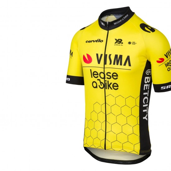 Abbigliamento Uomo Maglia Team Visma Lease a Bike 2025 Premium Abbigliamento Uomo Maglia Team Visma Lease a Bike 2025 Premium