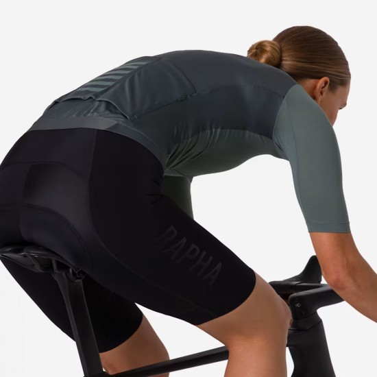 Maglia Rapha Pro Team Training da donna-Verde Maglia Rapha Pro Team Training da donna-Verde