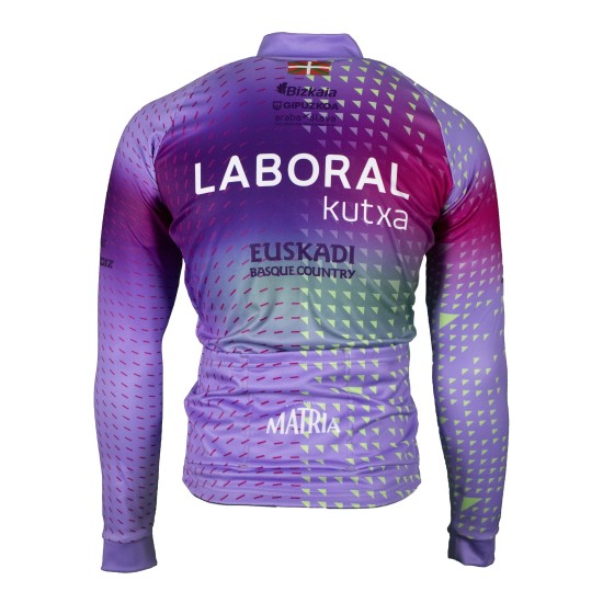 Maglia a maniche lunghe Agu Laboral Kutxa-Fondacion Euskadi 2025 da donna Maglia a maniche lunghe Agu Laboral Kutxa-Fondacion Euskadi 2025 da donna