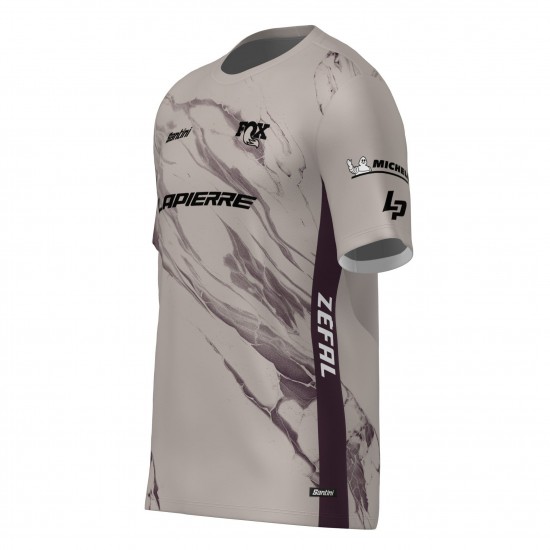 Abbigliamento uomo Maglia MTB Santini Team Lapierre 2025 Abbigliamento uomo Maglia MTB Santini Team Lapierre 2025
