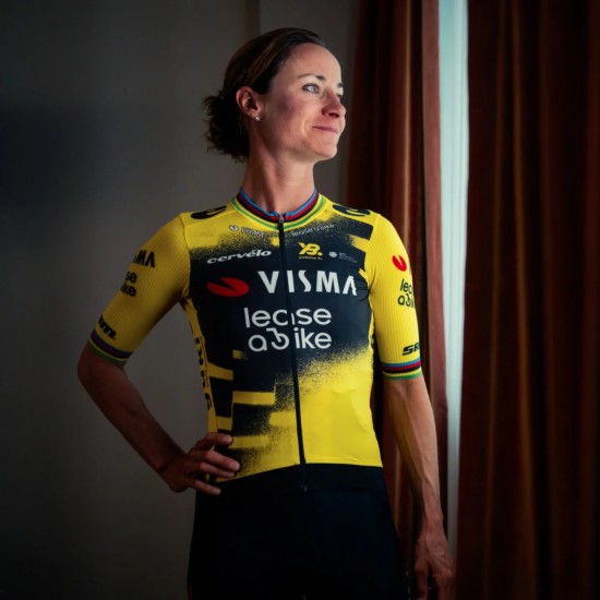 Team Visma Lease a Bike 2025 The Wingbeat da donna Maglia Team Visma Lease a Bike 2025 The Wingbeat da donna Maglia