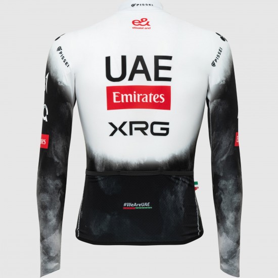 Abbigliamento uomo Maglia a maniche lunghe Primapelle Pissei UAE Team Emirates 2025 Abbigliamento uomo Maglia a maniche lunghe Primapelle Pissei UAE Team Emirates 2025