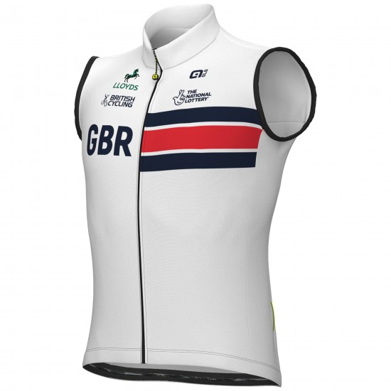 Gilet antivento da uomo della Nazionale Bahrain Victorious 2025 Gilet antivento da uomo della Nazionale Bahrain Victorious 2025
