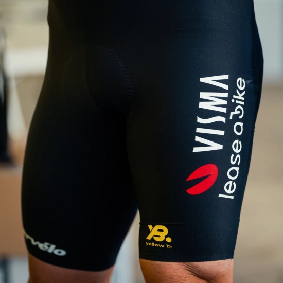Abbigliamento uomo Pantaloncini con bretelle Team Visma Lease a bike 2025 Premium Abbigliamento uomo Pantaloncini con bretelle Team Visma Lease a bike 2025 Premium